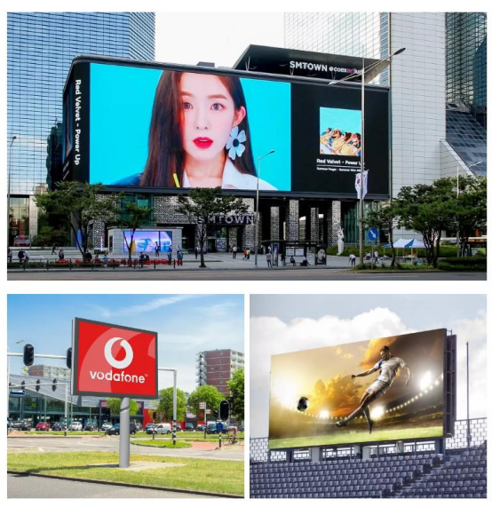 4k P7.81 Fixed Energy Saving LED Billboard Display High Refresh Rate