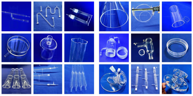 Custom 50ml To 5000ml Quartz Glass Reactor Vacuum Quartz Photochemical Reactor
