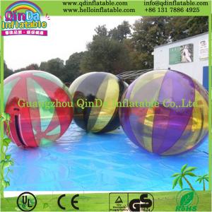China QinDaTransparent dia 2m water walking ball/ inflatable water balls price water zorb ball on sale