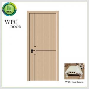 Quality WPC Wooden Door Architrave , Formaldehyde Free Bathroom Door Architrave wholesale
