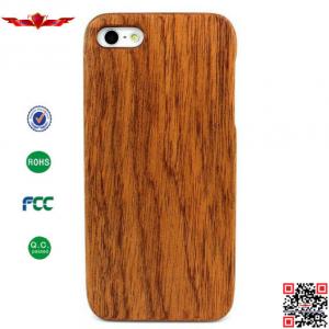 China 100% Authentic Import Natural Wood Cover Case For Iphone 5 5S High Quality With Gift Box on sale