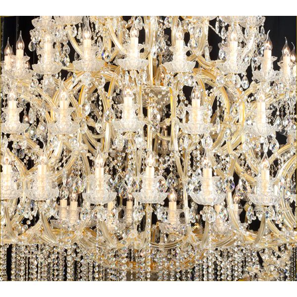 Extra large crystal chandeliers for Hotel Project Lighting (WH-CY-142)
