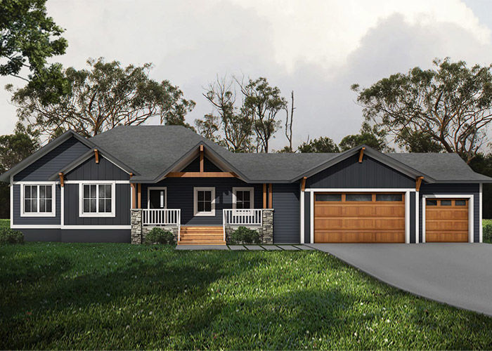 AS / NZS / USA Light Steel Frame House Prefabricated House Kits Modular Homes