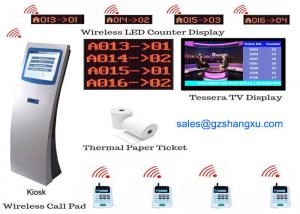 Quality Multiple service queues and waiting areas LCD Counter Display Smart Queue Management System wholesale
