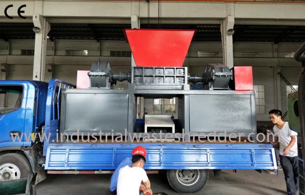 Automatic Industrial Cardboard Shredder , Waste Carton Shredder Machine Energy