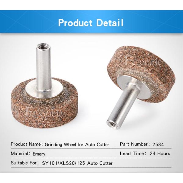 Multiple Grinding Stone Wheel Sharpener Assy For Textile Cutter Machine