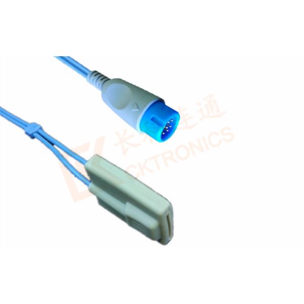 BIOLIGHT Spo2 Probe Sensor 12 Pin Reusable SpO2 Sensor Pediatric