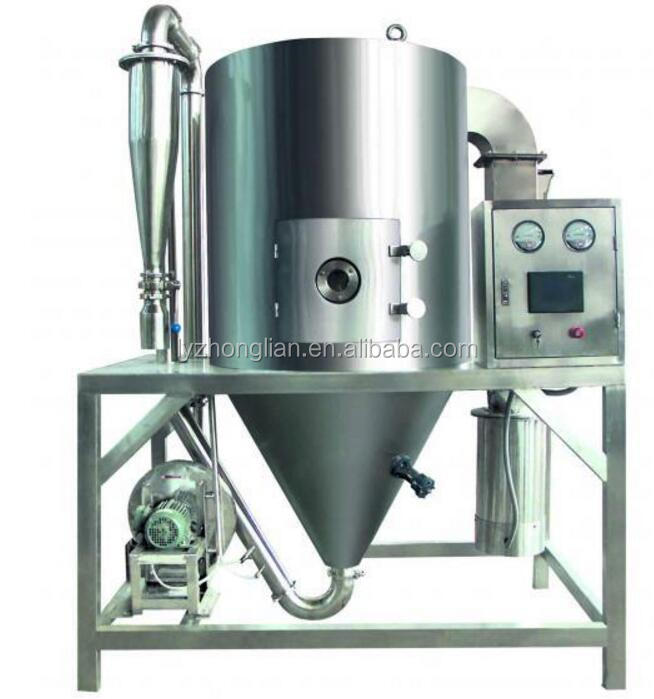 Continuous Spray Dryer Machine Chicken Essence Seed Granulator Dryer Fluidized Bed