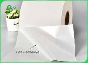 China Glossy Self Adhesive Synthetic Paper For Banners Fast - drying Ink 120um 200um on sale
