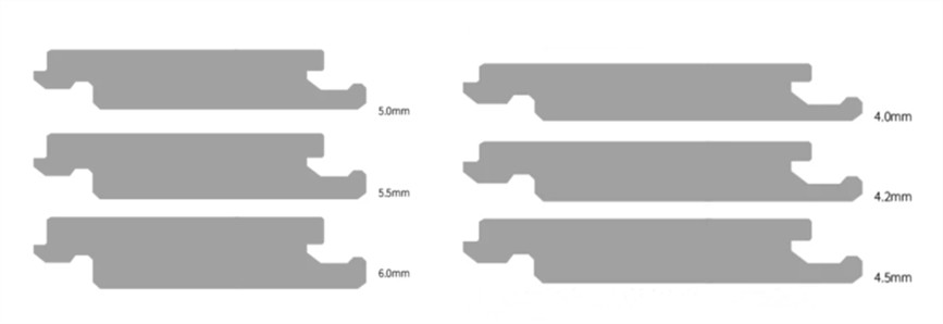 Scratch Resistant Stone Plastic Composite Flooring 6mm Key West Burlywood Wood Grain GKBM DG-W50007B