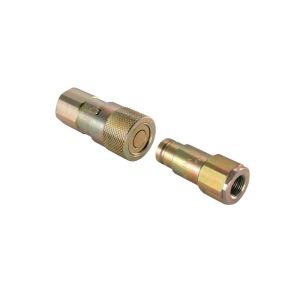 Quality 1'' Steel Flat Faced Hydraulic Quick Connect Couplers wholesale