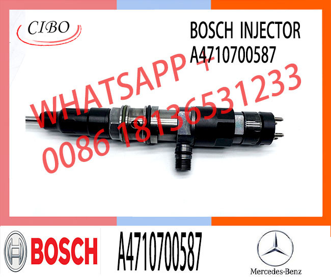 Auto Neutral Car Fuel Injector Nozzles 0445120288 A4710700587 For Bosch Mercedes Benz Actros Trucks