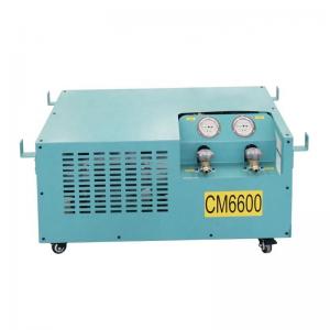 China CFC HCFC HFC refrigerant recovery ac charging machine air conditioner recharge machine 2HP oil less recovery system on sale