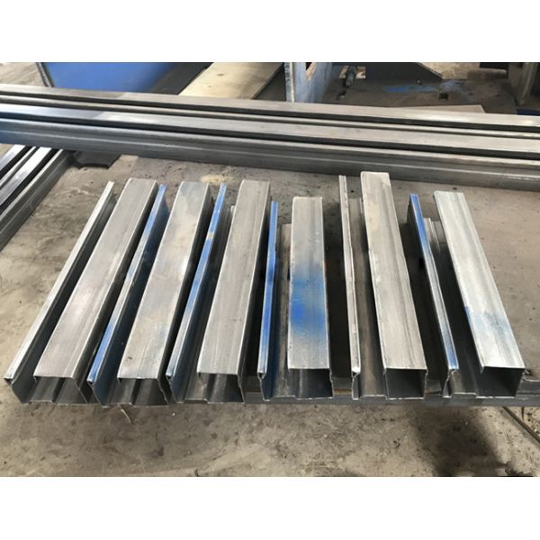 Metal Steel Shop Slat Guides Shutter Door Roll Forming Machine Hydraulic Cutting
