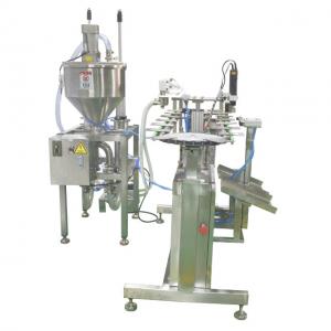 Quality Packaging Machine for Bags Semi-automatic Fresh Bag Milk Spout Pouch Filling Capping wholesale