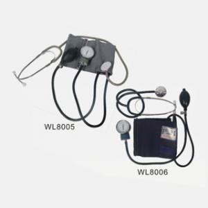 Aneroid Sphygmomanometer with Fixed / Separated Stethoscope WL8005 or WL8006