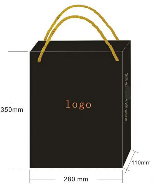 Cheap Newly Design Brown Paper Gift Bags High End Materials For Shopping Mall for sale