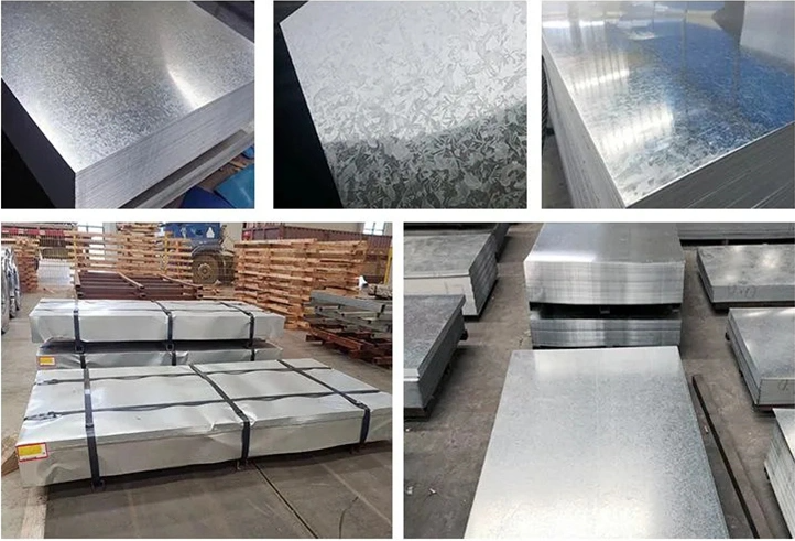 SGCC CGCC 0.5mm Galvanized Steel Plate Sheet Q235 Q345 Q195 G350 G550