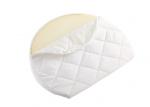 Waterproof Foam Wedge Pillow Cradle Baby Crib Sleep , Wedge Bolster Pillow With