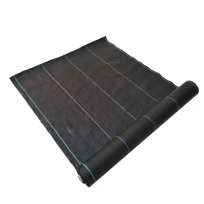 White Black Agriculture PP Weed Mat Fabric Custom-Size Non-Woven Ground Cover Weed Control PP Woven Cloth Geotextile Fabric