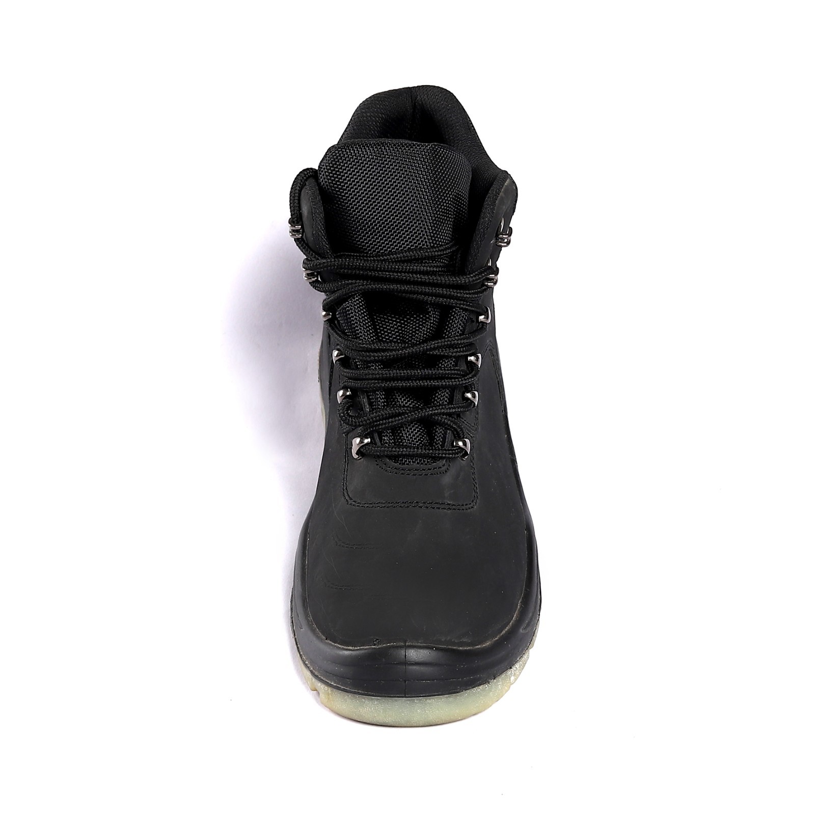 Warehouse Workers' Choice PU Injection Safety Shoes with Microfiber Leather Upper Safety Boots for Men