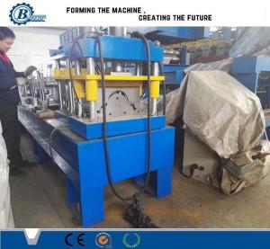 China Ridge Cap Roll Forming Machine 5.5KW Power ±2mm Cutting Tolerance on sale