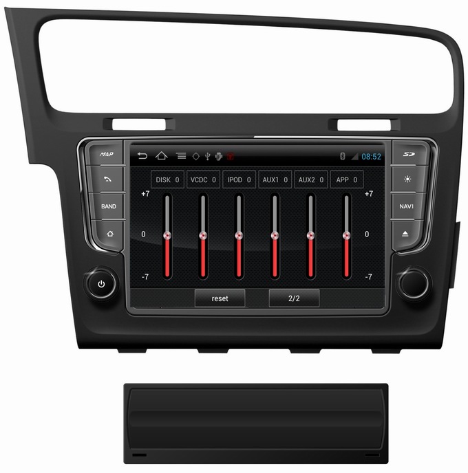 Ouchuangbo Car DVD S150 Android 4.0 for Volkswagen Golf 7 Radio TV USB SD iPod Steering Wh