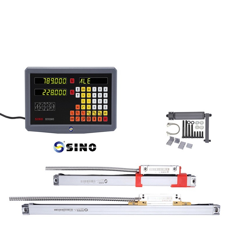 Milling Machine With Linear Glass Scale 5μm 30-3000mm, With 2-Axis SDS2MS Digital Display