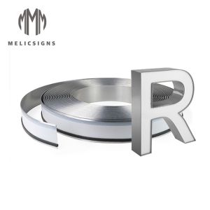 Anodized 50m Channel Letter Aluminum Strip For Street Sign