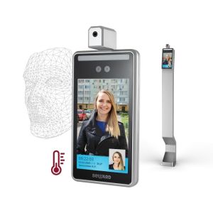 Quality 34bit 1/2.8&quot; Face Recognition Temperature Measurement System wholesale