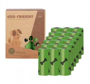 Quality Disposal Dog Poop Bag Biodegradable Compostable Degradable Cat Poop Bags wholesale