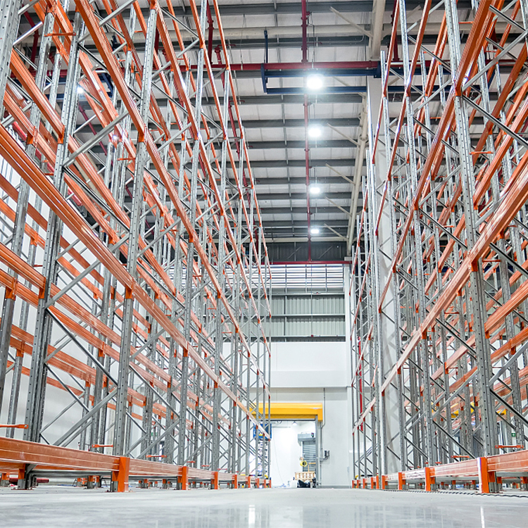 Q235B Q355B Steel Selective Pallet Racking Warehouse Heavy Duty Shelving 2-6 Levels