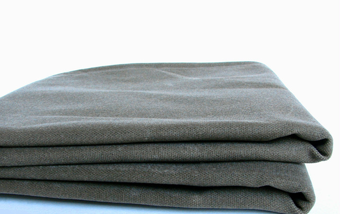 Pure Soft Cotton Fabric Waxed Canvas With Waterproof Fire Retardant