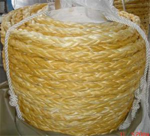 China Dyneema rope The polyethylene fiber with high performance has the highest strength in the world on sale