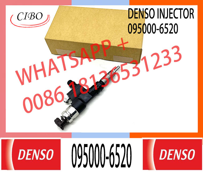 common rail injector 095000-6521 095000-6520 9709500-652 injector for Hino 300 N04C injector nozzle 095000-6521 095000-6