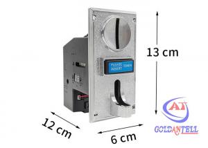 China 18mm Coin Operated Turnstile CPU Programmable Multi Coin Selector Collection System on sale