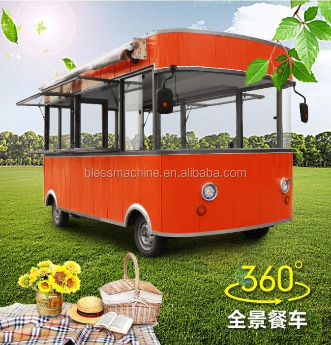 Mobile Food Cart 10% Discount Good Reputation at Home and Abroad User Friendly Design