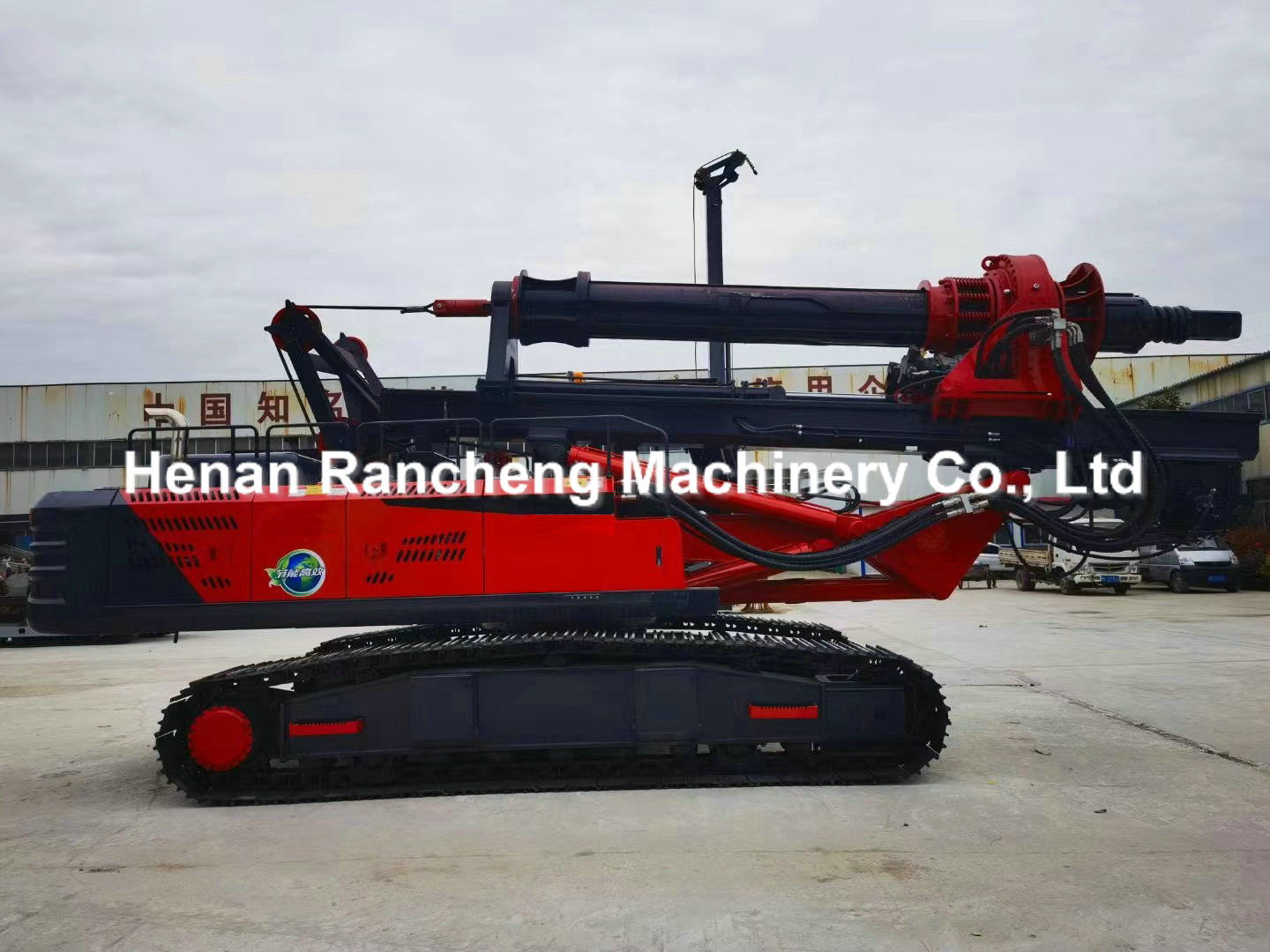 RCQ515M Mini Pile Drilling Rig Drilling Depth 15m Hydraulic Small Rotary Drilling Machine
