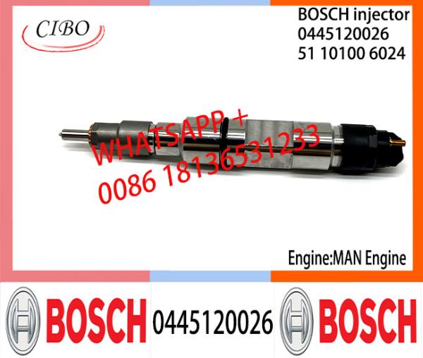 BOSCH 0445120026 51101006024 Neutral Fuel Injector Assembly 0445120026