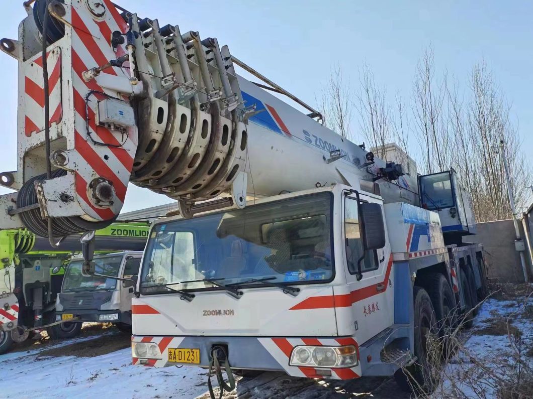 Zoomlion 220ton Used Truck Crane Construction Machinery Terrian Mobile Crane Truck Crane
