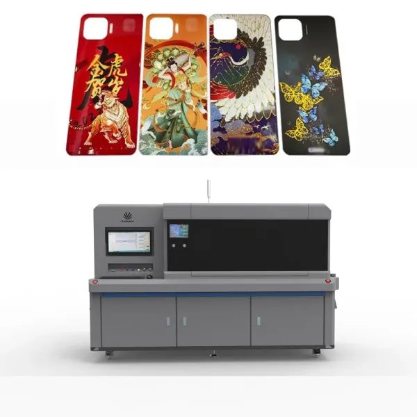 Industrial Single Pass UV Printer with 200 Sqm/H Printing Speed LED UV Lamp Drying System and 1200 X 1200 Dpi Resolution