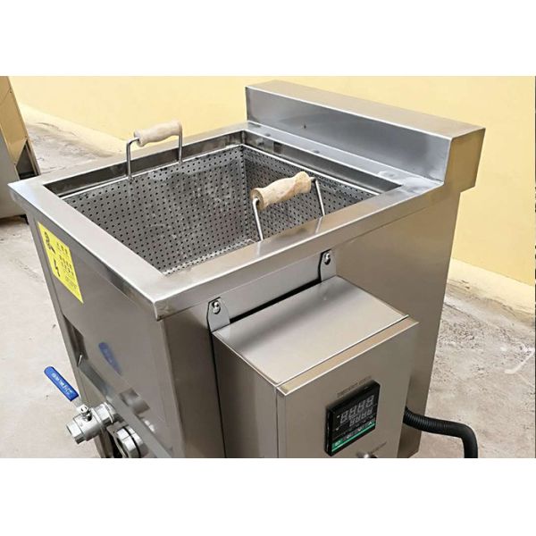 Cheap Manual Automatic Food Processing Machines , Commercial Electric Deep Fryer for sale