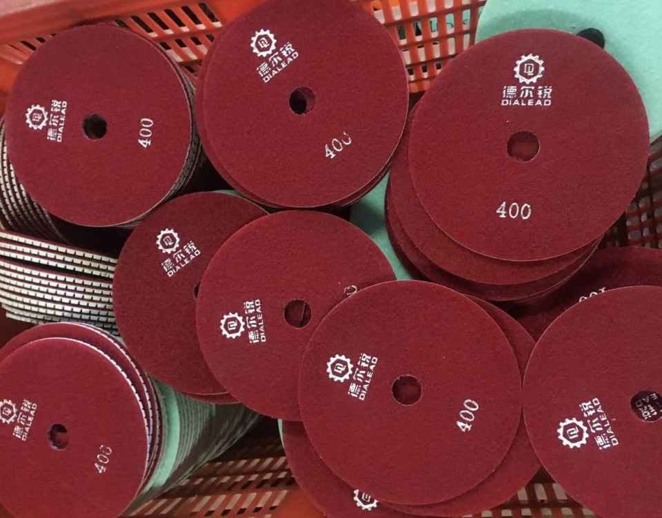 Diamond Resin 3 Step Polishing Pad for Marble Granite Quartz Porcelain Tile