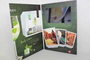 China Promotional Handmade Greeting Flip Book Video Smart For Fair Display on sale