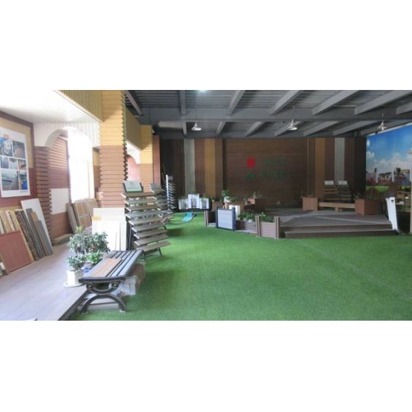 140mm*25mm Luxury Strengthen Outdoor Terrace Deck Garden Flooring with Aluminum Profiles