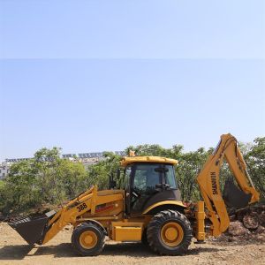 High Efficiency Side Shift Backhoe Loaderheavy Equipment With Attachments