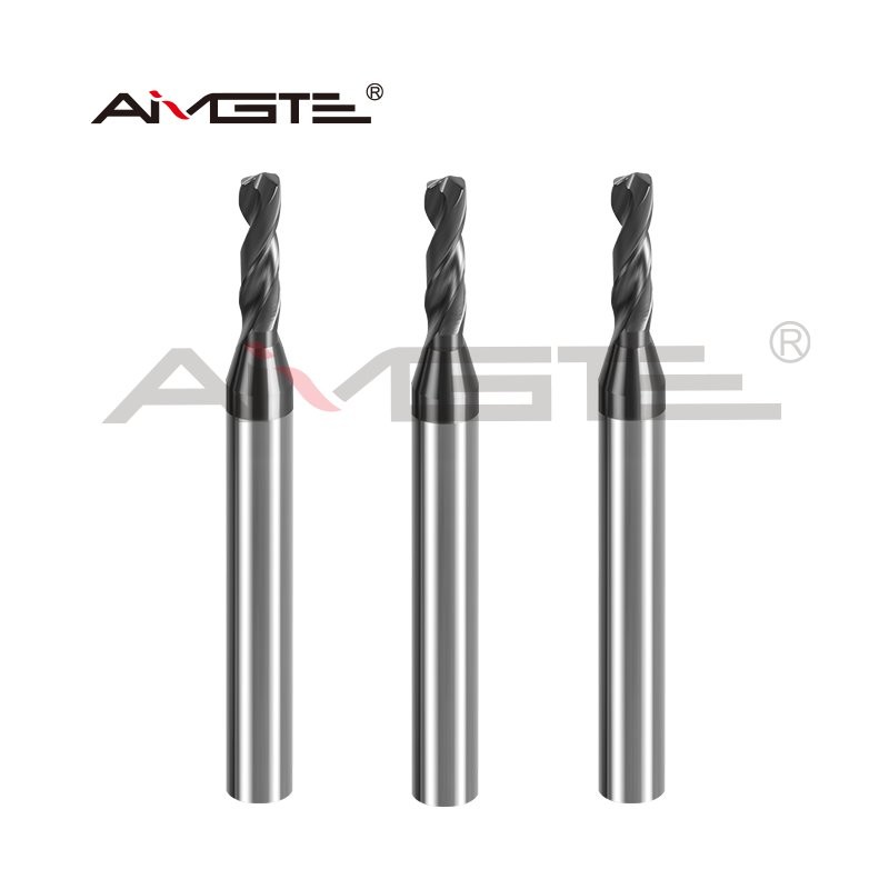 1mm - 20mm Solid Carbide Twist Drills High Speed Drill Bit For Steel HRC 50