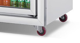 Multiscene Commercial Beverage Refrigerator SUS304/201 For Cold Drinks