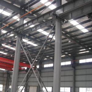 China Great Long Span Q235 Steel Structure Plant Prefabricated Design on sale