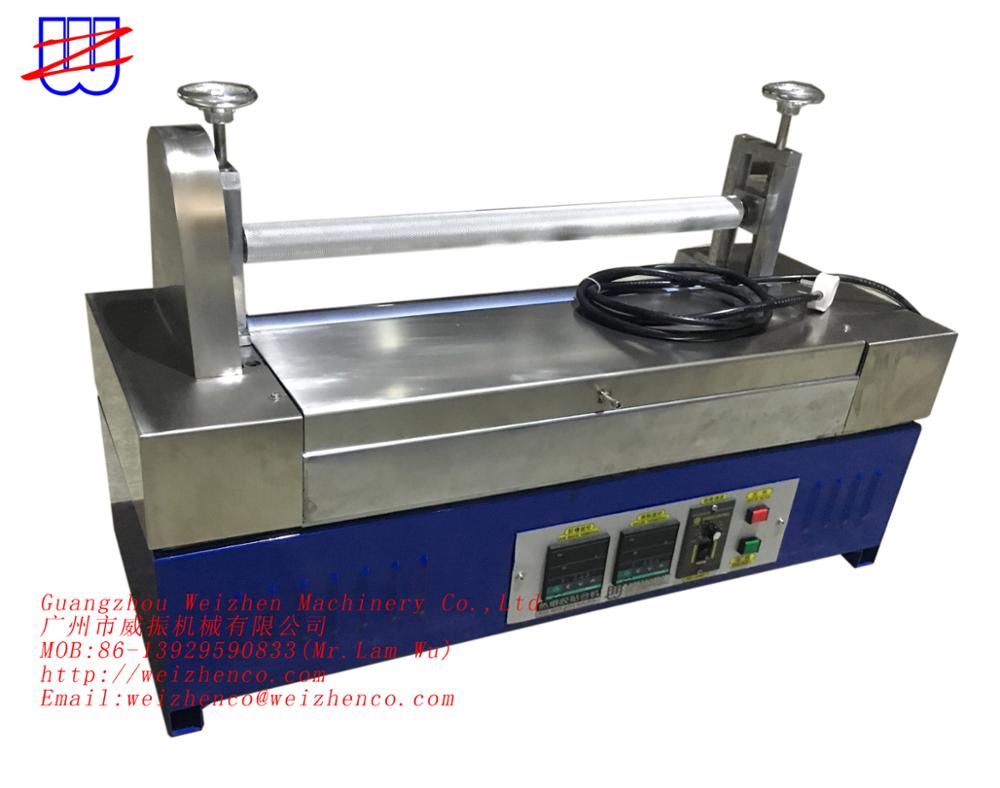PVC EPE EVA Pur Sponge Double Roller Hot Melt Glue Coating Machine for Laminating 600mm